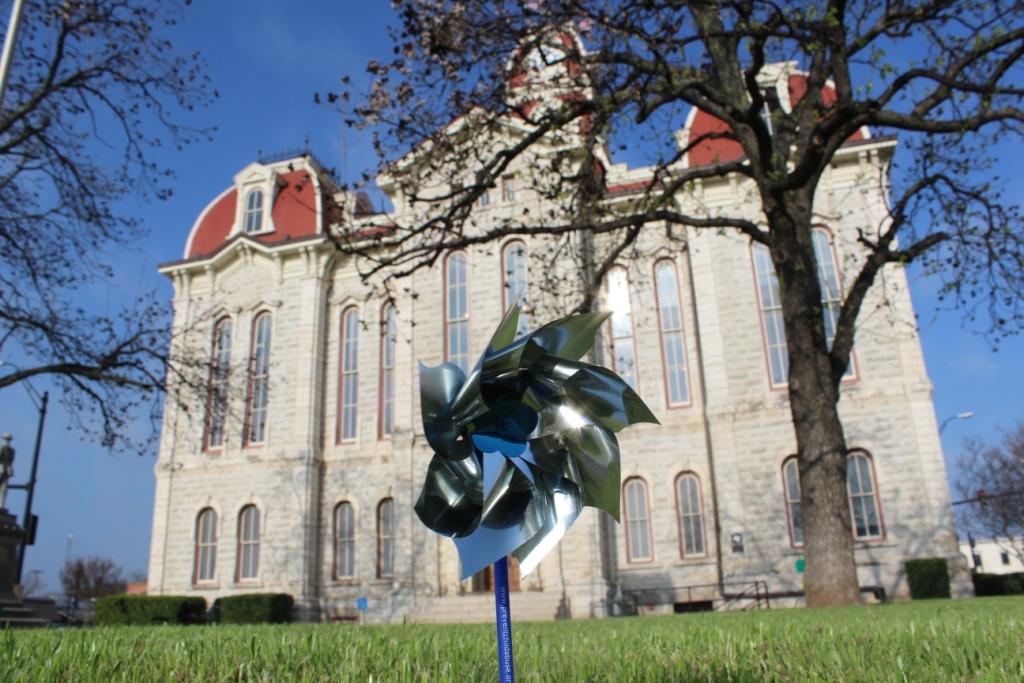 Child Abuse Prevention Awareness Month Pinwheel